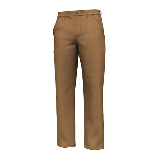 Mens Heritage Relaxed Fit Work Pant - Made in the USA of Imported Parts